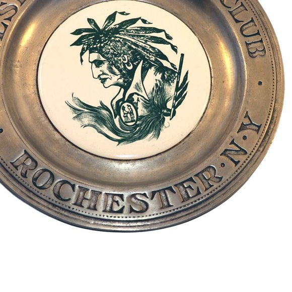 Genesee Valley club Rochester NY Wilton Pewter Pla - Picture 4 of 7